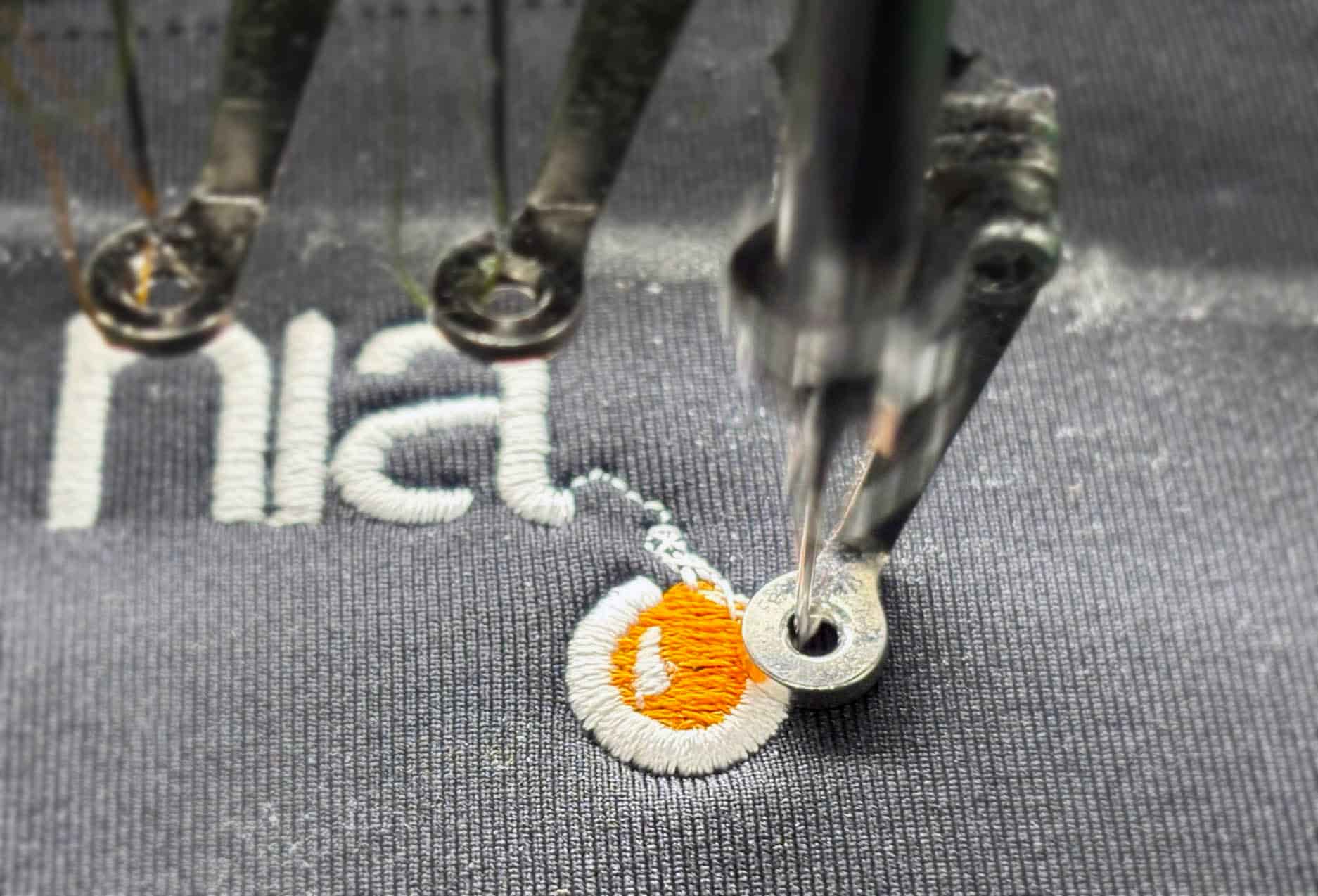icostore on demand embroidery close up