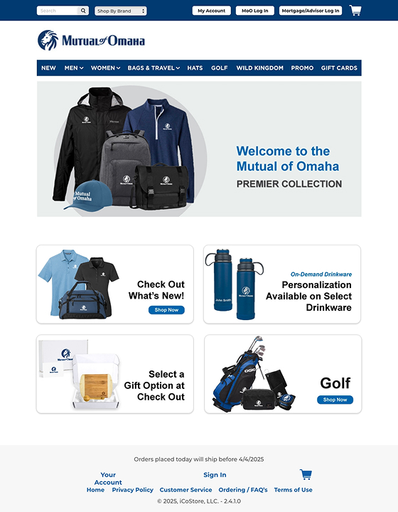 iCoStore, online swag store, merch store